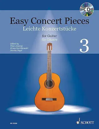 Easy Concert Pieces for Guitar - Volume 3 Authentic