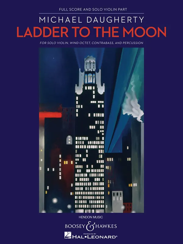 Daugherty Ladder to the Moon - Full Score & Solo Violin Flash Sale