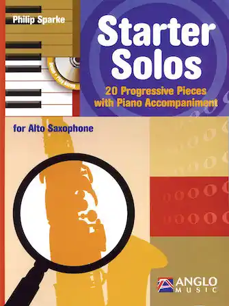 Starter Solos - Instrumental Book/CD Packs - Alto Saxophone Top Pick