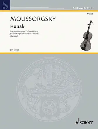 Sale Mussorgsky: Hopak for Violin and Piano