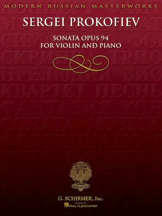 Sonata for Violin, No. 2, Op 94 Free Returns