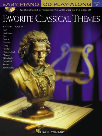 Order Now Favorite Classical Themes - Easy Piano CD Play-Along Vol. 2