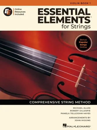 Essential Elements for Strings – Violin Book 1 with Online Resources While Supplies Last