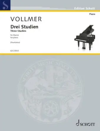 Crafted Vollmer: Three Studies on a Pavane by Michael Praetorious for Piano