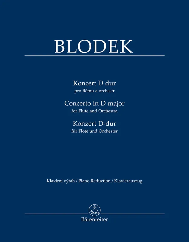 Blodek: Flute Concerto in D Major Handmade