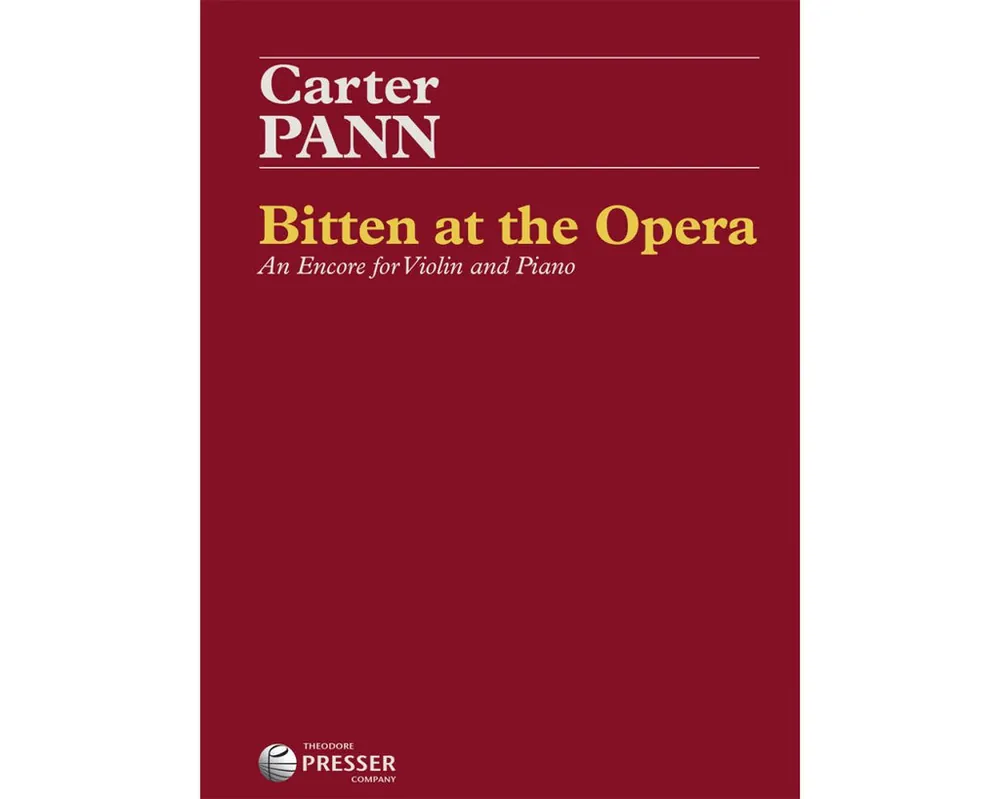 Clearance: Pann: Bitten at the Opera Luxury
