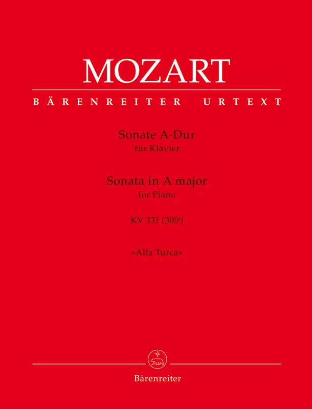 Budget Clearance: Mozart Sonata Sonata in A Major, KV 331 (300i)
