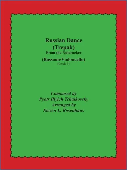 Buy Today Tchaikovsky Russian Dance (Trepak) From the Nutcracker