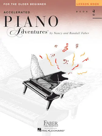 Free Delivery Clearance: Faber Accelerated Piano Adventures Lesson Book 2