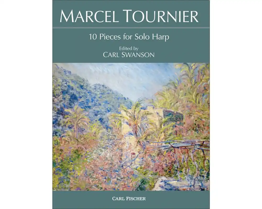 Clearance: Tournier 10 Pieces for Solo Harp Genuine