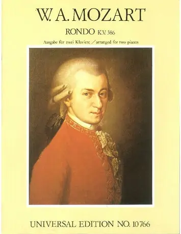 Professional Grade Mozart: Rondo A major for 2 pianos 4 hands - KV 386