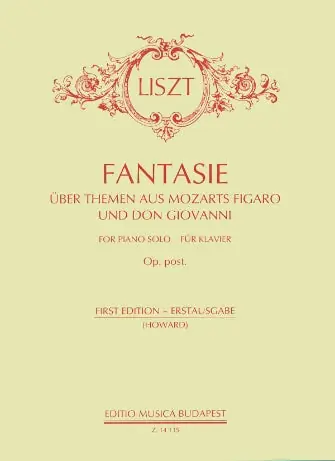 Grab Now Liszt Fantasy on Themes from Figero and Don Giovanni by Mozart