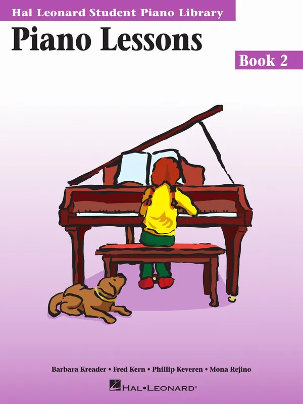 Piano Lessons Book 2 - Hal Leonard Student Piano Library Direct From Manufacturer