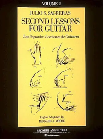 Sagreras First Lesson for Guitar - Volume 2 Free Shipping