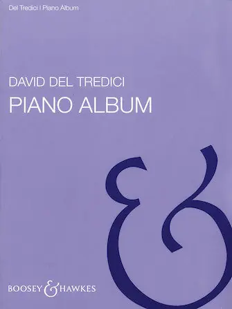 Bargain Del Tredici, David - Piano Album Volume 1