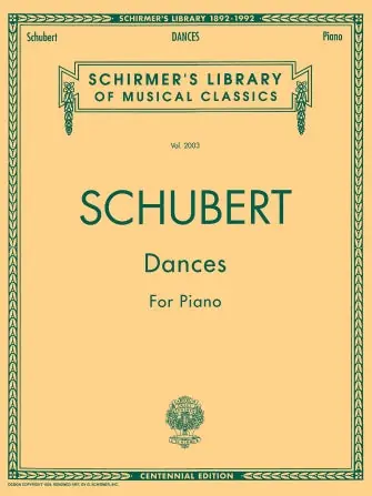 Schubert Dances for Piano Exclusive