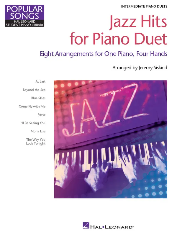 Popular Jazz Hits for Piano Duet
