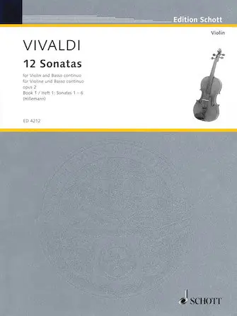 Vivaldi 12 Sonatas Opus 2 Book 1 Grab Now