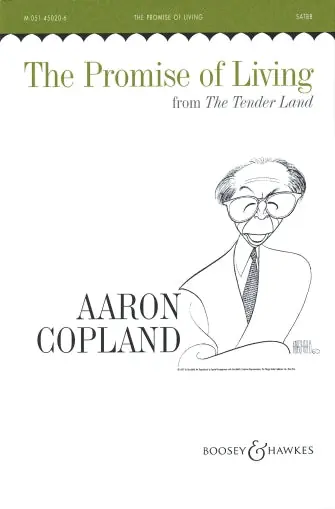 Copland: The Promise of Living (from The Tender Land) Fast Shipping