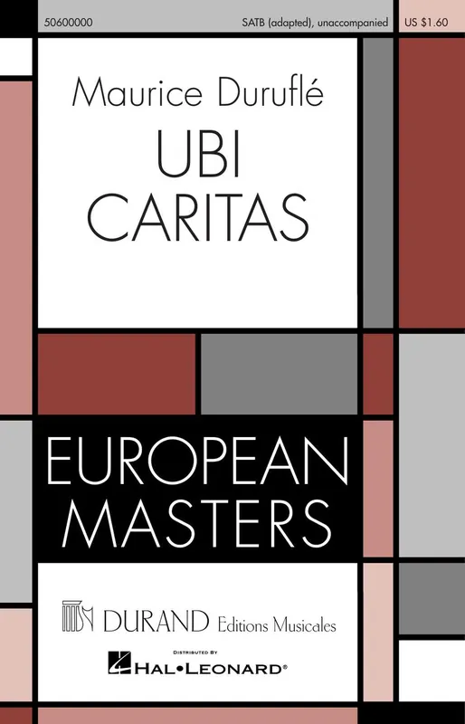 Duruflé Ubi Caritas Next Day Delivery