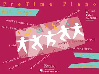 Save Now Faber Kids' Songs - Pretime to Bigtime - Primer Level