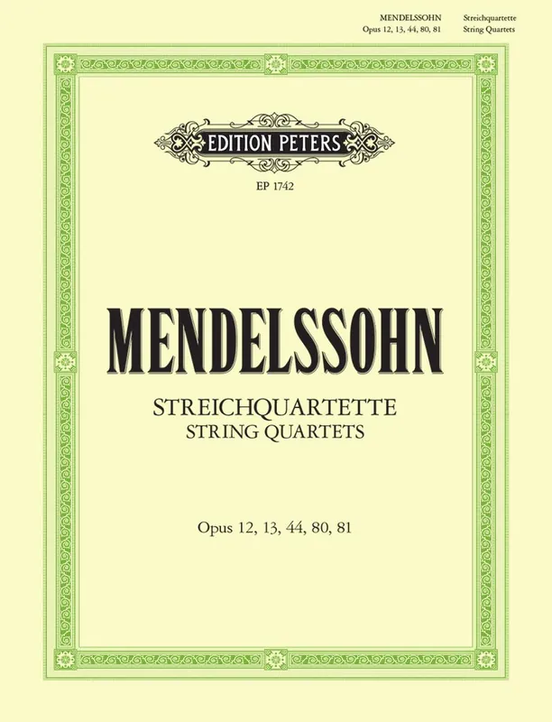 Special Offer Mendelssohn String Quartets