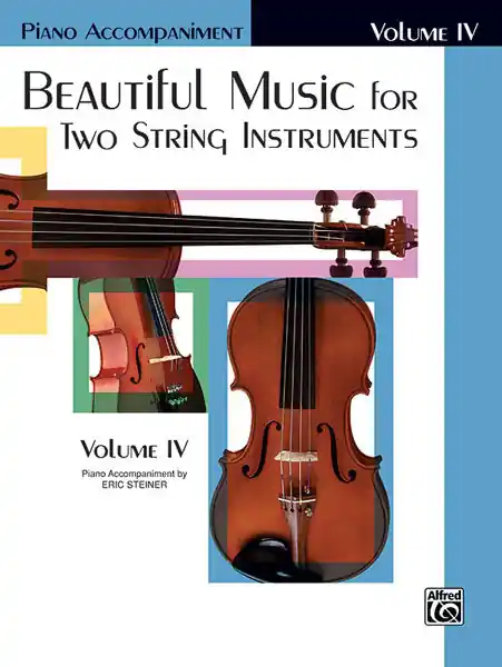 Bargain Beautiful Music for Two String Instruments Volume 4 Piano Accompaniment