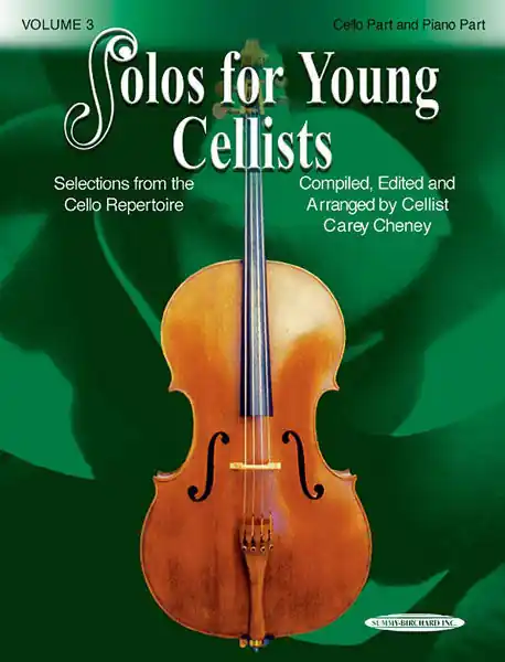 Solos for Young Cellists Cello Part and Piano Acc., Volume 3 Express Delivery