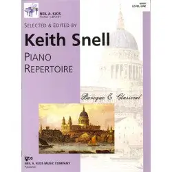 Snell Piano Repertoire: Baroque/Classical Level 1 Free Shipping
