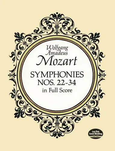 Secure Checkout Mozart Symphonies Nos. 22-34 in Full Score