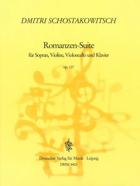 Hassle-Free Returns Shostakovich Romanzen-Suite Opus 127 (for soprano, violin, cello and piano)