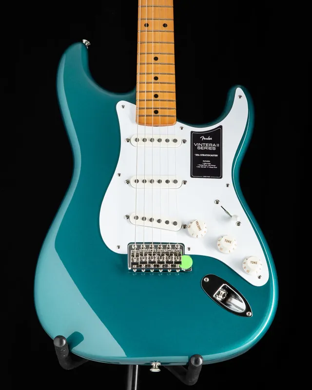 Fender Vintera II 50s Stratocaster Ocean Turquoise Metallic Hassle-Free Returns