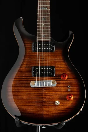 Professional Grade Used Paul Reed Smith SE Paul's Black Gold Burst