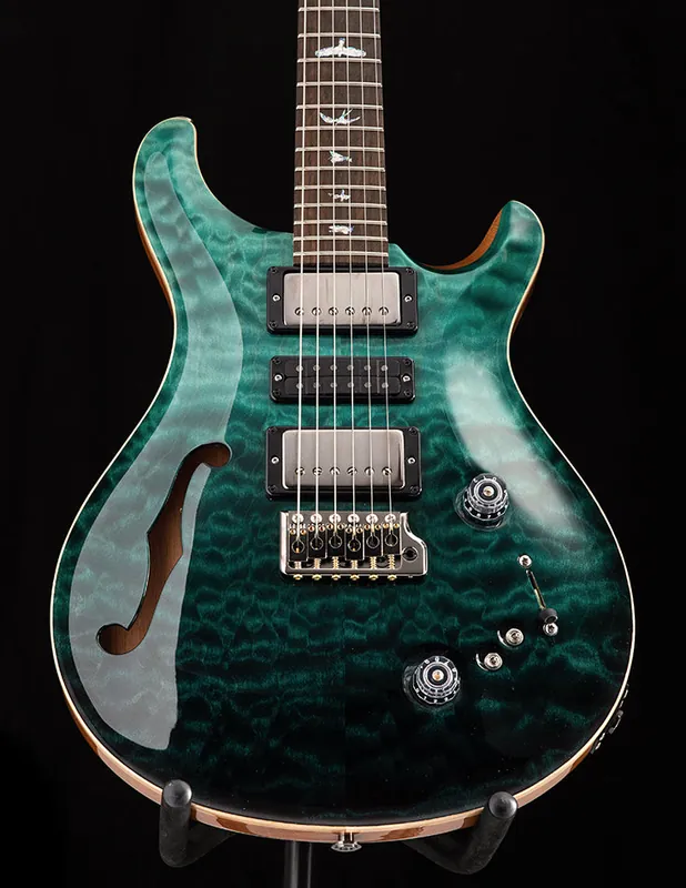 Paul Reed Smith Wood Library Special Semi-Hollow Teal Fade Brian's Gui Limited Offer