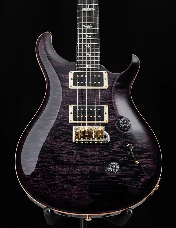 Free Shipping Used Paul Reed Smith Custom 24 Purple Burst
