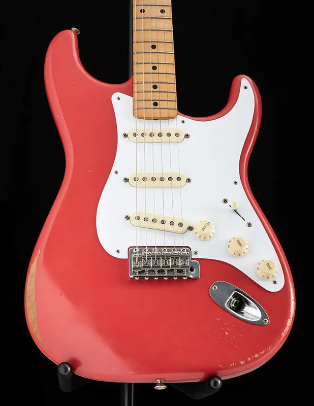 Used Fender Road Worn '50s Stratocaster Fiesta Red Limited Edition Affordable