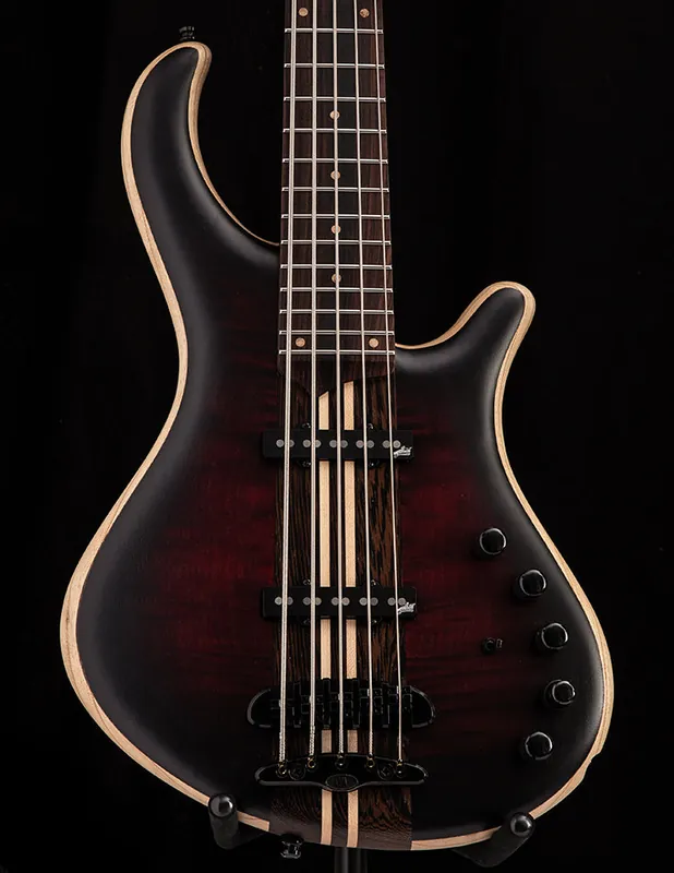 Place Order Used Mayones Patriot 5 Custom Dirty Red Burst