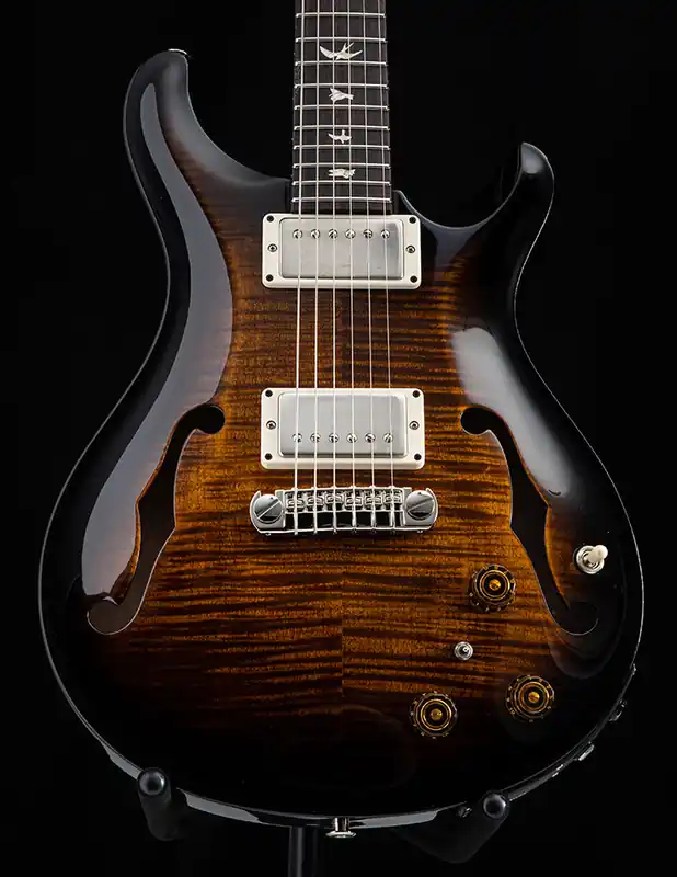 Special Discount Paul Reed Smith Hollowbody II Black Gold Burst