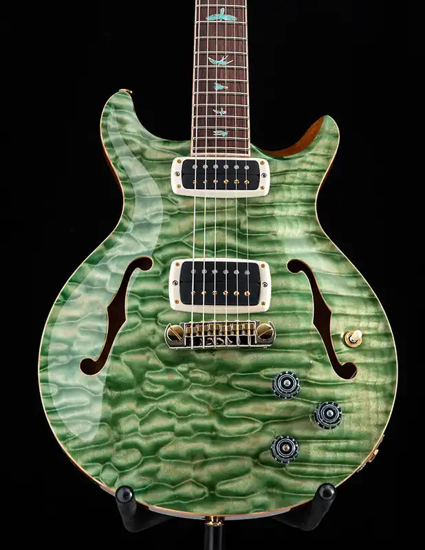 No Minimum Order Paul Reed Smith Private Stock Santana Semi-Holow Aqua Lime