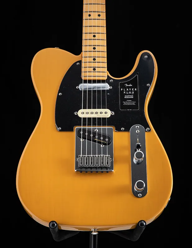 Fender Player Plus Nashville Telecaster Butterscotch Blonde Authentic