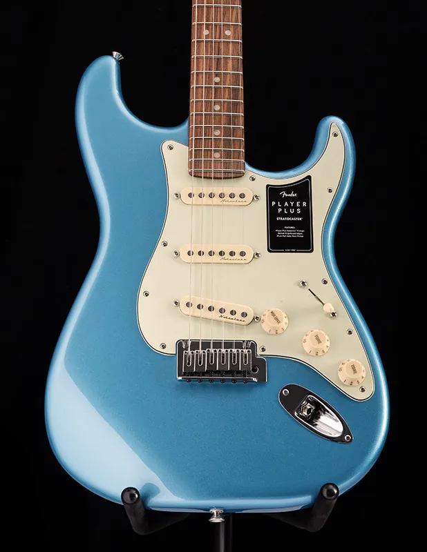 Viral Fender Player Plus Stratocaster Opal Spark | Electric Rock Guitar