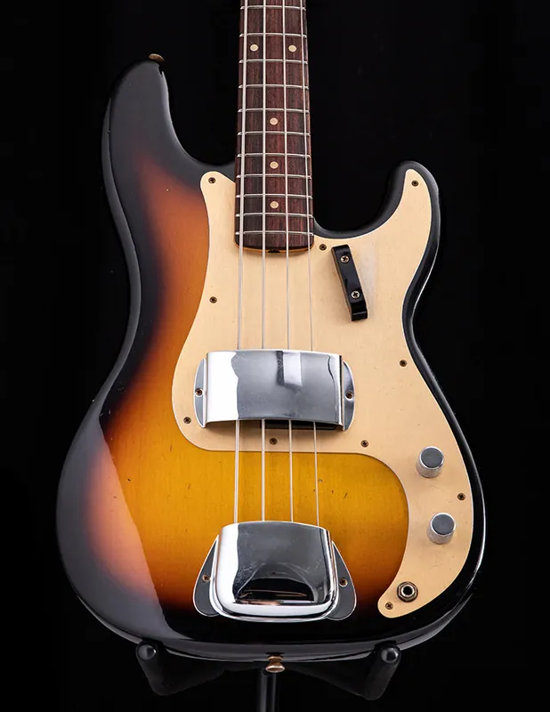 Order Now Fender Custom Shop 1959 Precision Bass Journeyman Relic Faded 3 Tone S
