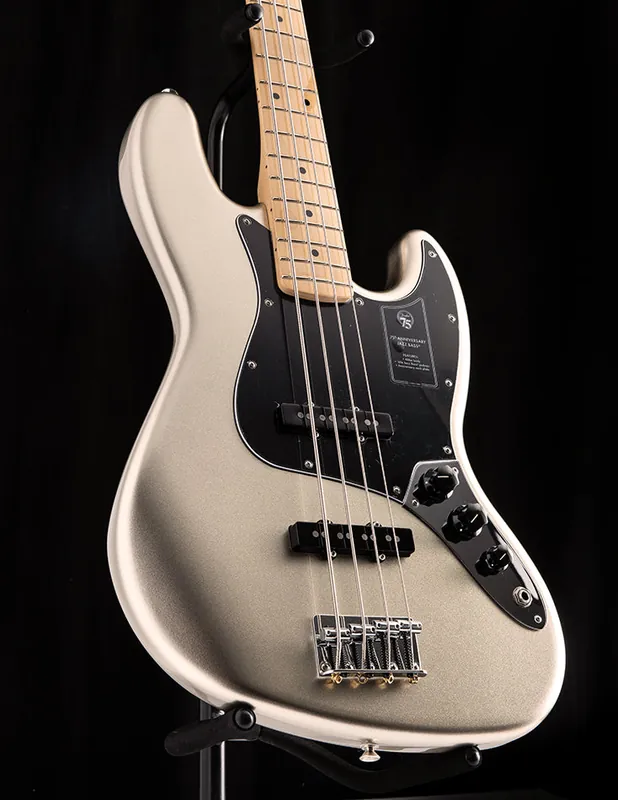 Fender 75th Anniversary Jazz Bass Guitar Diamond Anniversary In Demand