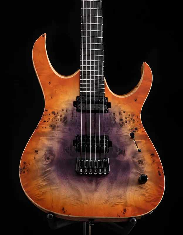 Secure Checkout Mayones Duvell Elite 6 Trans Purple Orange Burst
