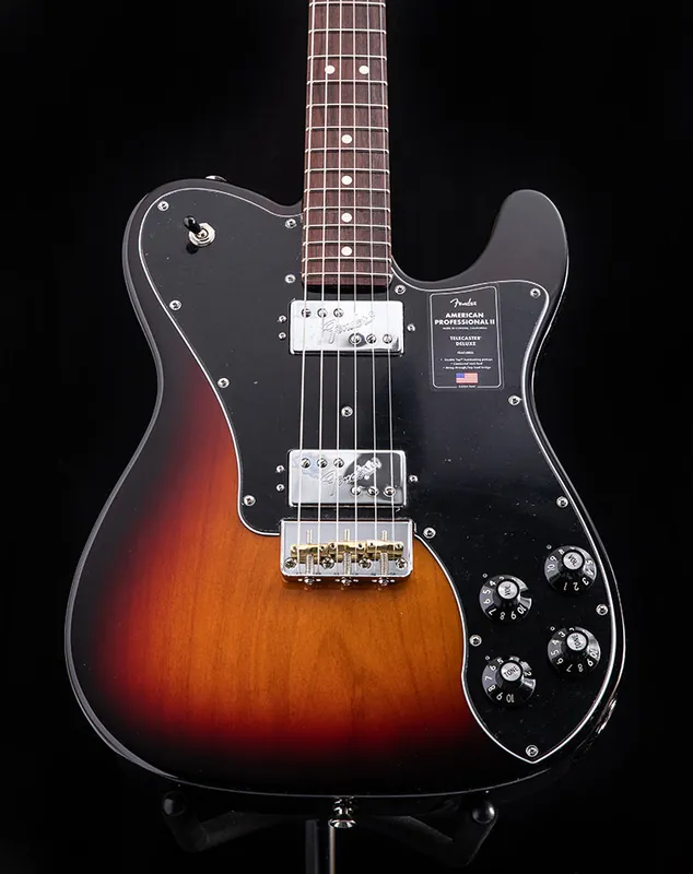Fender American Professional II Telecaster Deluxe 3 Tone Sunburst Editor’s Pick