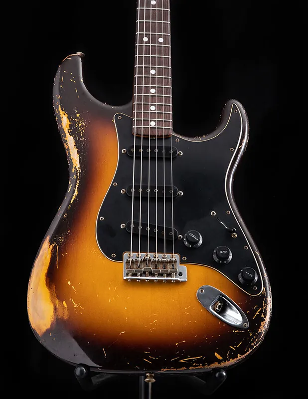 Used Fender Custom Shop 1967 Relic Stratocaster Masterbuilt by Dennis Special Discount