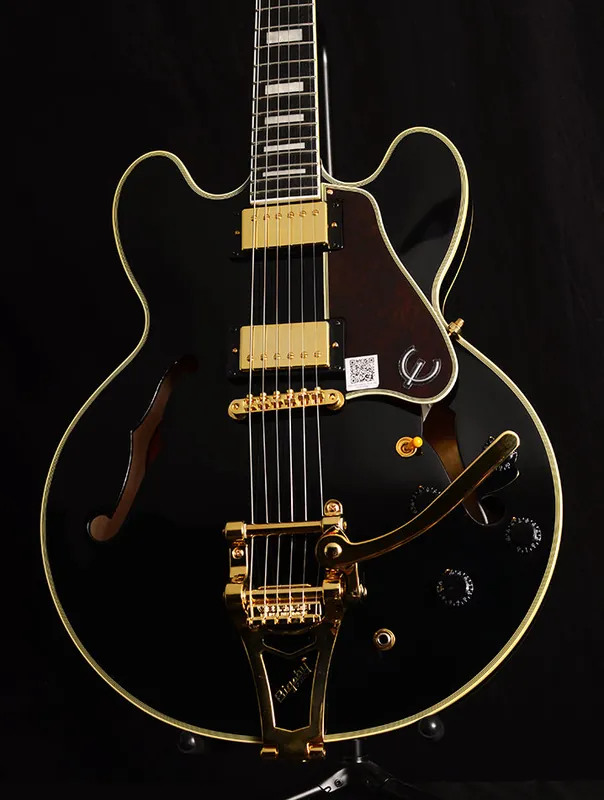 Used Epiphone Joe Bonamassa ES-355 Standard Limited Black Hassle-Free Returns