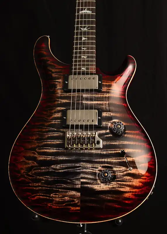Paul Reed Smith Wood Library Custom 24 Fatback Brian's Limited Charcoa Buy Online