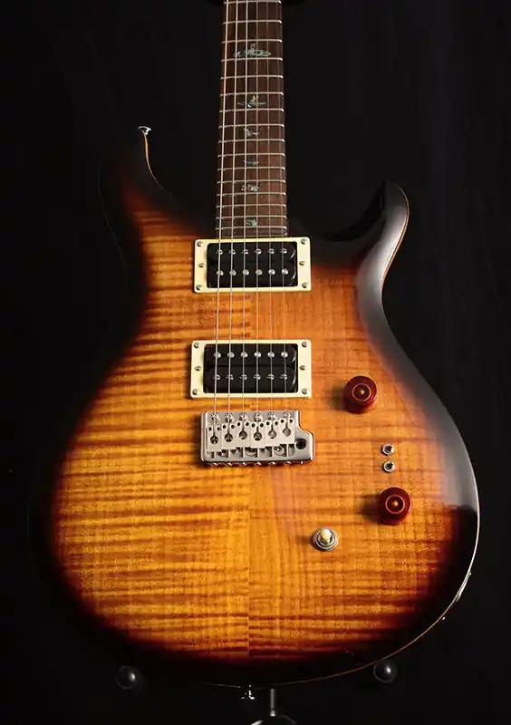 Time-Limited Paul Reed Smith SE 24 Black Gold Burst Custom Electric Guitar