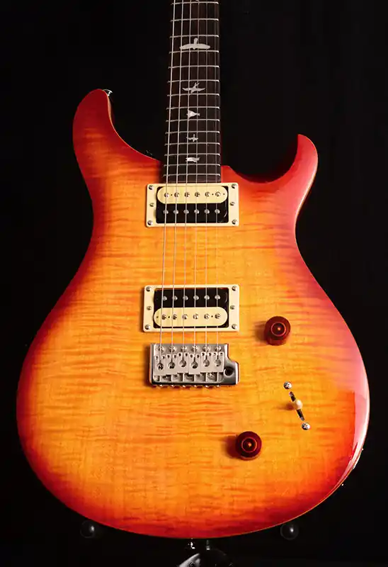 Low Price Paul Reed Smith SE Custom 22 Cherry Sunburst Electric Guitar